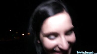 Public Agent Blue eyed slut fucked in public by a fat cock - 9 image