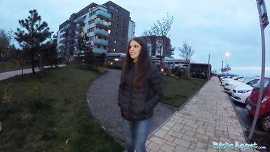 Public Agent Sexy shy Russian babe fucked by a stranger - 2 image