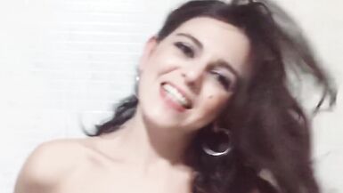 SEXY DESPERATION PEE,WETTING HERSELF, NO PANTIES PISS,WETTING SKIRT,STOCKING,HEELS,SEXY FACE SLUT PE - 15 image