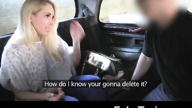 FakeTaxi - Hot blonde with tits to die for - 4 image
