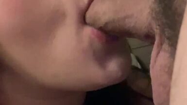 Greek Booty ,in her sexy lingerie giving the BEST sensual Deepthroat