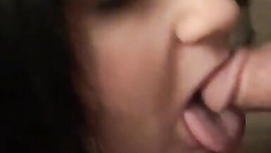 Greek Booty ,in her sexy lingerie giving the BEST sensual Deepthroat - 2 image