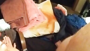 Slut Sucks Tiny Cock Laughs her Ass off and Dick Shames the Teenie Tiny Cock - 4 image