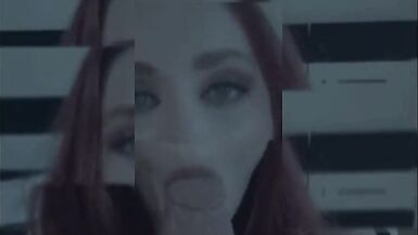 Hot Chinese mama gets a big facial - 1 image