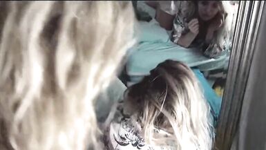 Hot MILF Lilly getting her Pussy Licked and Toyed in 3some - 3 image
