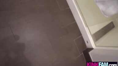 Spied on my hot big ass teen stepsister Megan Marx but she found out - 2 image