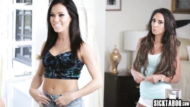 After amazing masturbation horny babes Megan Rain sucked a big hard penis - 2 image