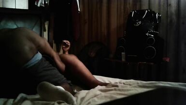 stepson fuck on his stepfather's wife when he at work & she in bed - 3 image