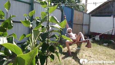 I caught my neighbor masturbating furiously outdoors - 1 image