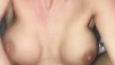 POV Blonde With Massive Fake Tits Gets Fucked & Covered in Cum - 3 image