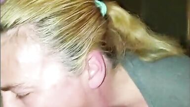 Everyday I take his load down my throat - 5 image