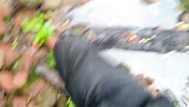 Hot desi girl fucked by Stranger In Forest - 14 image
