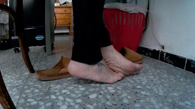 Look at my Sexy Feet while i'm Sitting!! Enjoy It!! - 5 image