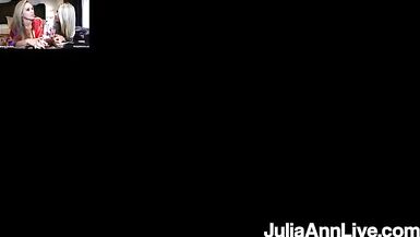 Puma peituda fazendo sexo oral! Julia Ann e a loira bombástica Vicky Vette têm um orgasmo! - 4 image