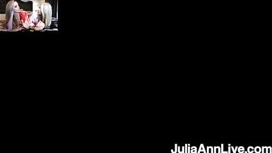 Puma peituda fazendo sexo oral! Julia Ann e a loira bombástica Vicky Vette têm um orgasmo! - 5 image