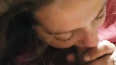 Phoebe Stark- Sucking my BF's Best Friend's Cock! Swallow Cumshot