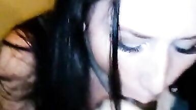 Pregnant MILF gives INTENSE BBC Blowjob! - 3 image