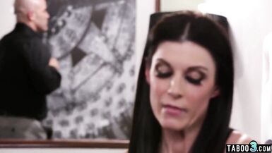 Skinny MILF stepmom India Summer wants to feel a bigger cock than her husbands