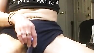 Yoga Mommy gives herself an Orgasms - 11 image