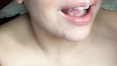 I like to Eat Eat Eat CUM! Sensual Blowjob - Vanessa L Summers - 15 image