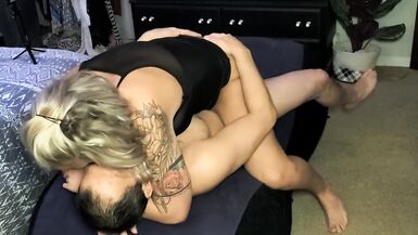 Part One: Shy Wife Turns Horney while getting Sucked and Fucked on Sex Chair - 10 image