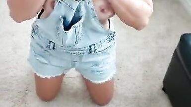 POV fuck and cum on a cute little blonde girl. - 2 image