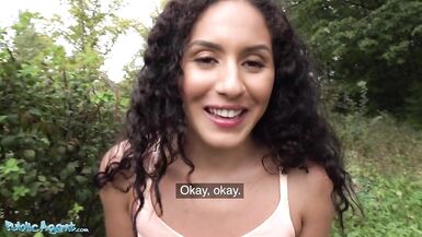 Public Agent Fitness sexy model liv revamped destroyed in garage for cash