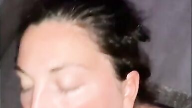 Amateur Wife Sucks Cock and Loves Facial - 4 image