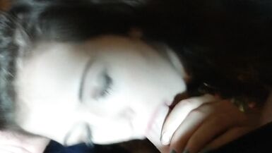 Stupid MILF Whore Sucks Step Dad's Meatsicle - 2 image