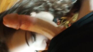 Stupid MILF Whore Sucks Step Dad's Meatsicle - 4 image