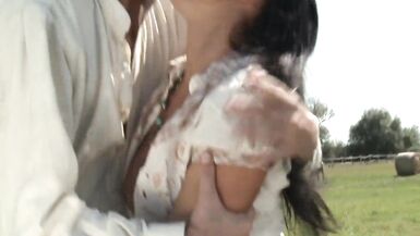 Amazing Público Rough Hardcore Anal Sexo desde Hilly Billy Village Guy y su All Natural Girl Crash - 3 image