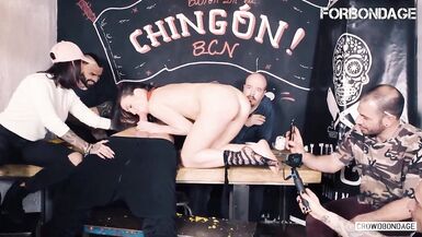 CrowdBondage - Hot BDSM Party With French Babe Tiffany Doll - 5 image