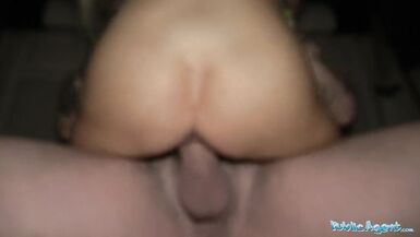 Public Agent Florane Russell Fucked in Car and Cum on her Tits - 12 image
