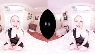 VRHUSH Ash Hollywood masturbates in POV VR - 2 image
