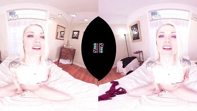 VRHUSH Ash Hollywood masturbates in POV VR - 4 image