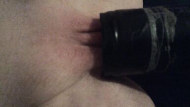Getting my Pussy Sucked on with a Vacuum Cleaner until it Swells up - 2 image
