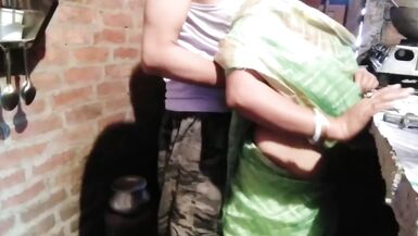 ever best indian servant xnxx fuck landlady in kitchen - 1 image