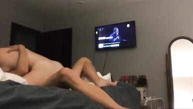 Passionate couple sex on the bed - 5 image