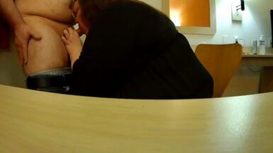 He Delivers a Huge Load down my Throat PDX Blowjobs - 1 image