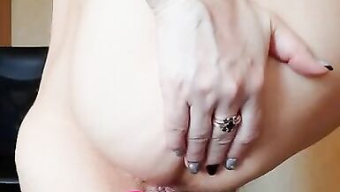 BRUNETTE MILF IN LINGERIE SEXY ORGASM - 10 image