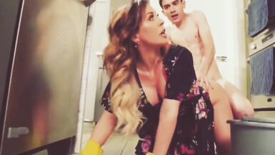 Taking Mom's Juicy Cheeks