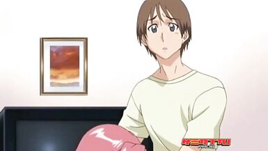 Hentai Pros - Милфы Mai и Kozue делят большой член Tsutomus, чтобы ему не пришлось выбирать между ними - 13 image