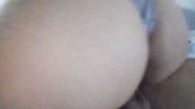 My older cousin suddenly got excited and started riding my dick and I recorded it without me noticing - 1 image