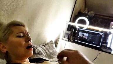 Magic boobs big nipples of my mature slutwife! And of course this whore will suck my dick! - 8 image