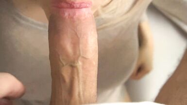 He Cums on her Face and Hair !!! Amanda is Sperm Lover - 12 image