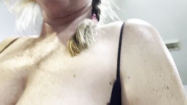 Hot MILF Wife with Big Natural Tits knows how to Satisfy her Hubbies Nice Cock like no other - 3 image