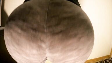 Mom Has A Wedgie In Her Giant Ass While it Bounces - 12 image