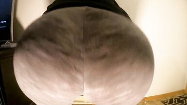 Mom Has A Wedgie In Her Giant Ass While it Bounces - 13 image