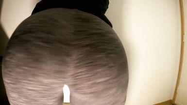 Mom Has A Wedgie In Her Giant Ass While it Bounces - 14 image