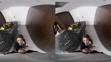 Posh MILF suck and fuck your cock in VR porn - 2 image